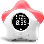 Kids Ok to Wake Clock for Kids - Toddler Sleep Training Clock, Night Light & Alarm Clock