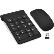 Wireless Numeric Keypad, Mini 2.4G 18 Keys Number Pad, Portable