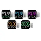 Digital Alarm Clock Dual Alarm Settings for NightStand Classroom Bedside