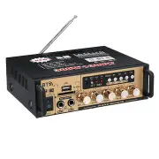 BT-198A 300W+300W Power Car Amplifier HIFI Digital Audio bluetooth AMP FM Radio For Car/Home/Theater