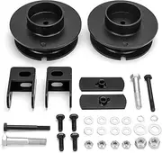 dynofit 2" Front Leveling Lift Kit for 2014-2022 Ram 2500(4WD), 2013-2019-2022 Ram 3500 (4x4) Pick Up, Solid Heavy Duty Steel Struct Spacers with Shock Extension Brackets