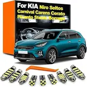 LED Interior Light Kit, For KIA Niro Seltos Stonic Cerato K3 Carnival Sedona Carens Rondo Picanto Borrego Mohave Cadenza K7