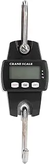 ANKROYU Crane Scale, Handheld Hanging Scale, Portable Digital Hook Scale, Accurate Multifunctional Electronic Hanging Scale for Industrial (Black)