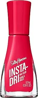 Sally Hansen Insta Dri Nail Polish - Crimson Crush​, Fast-Drying, Vegan Formula, Lasting Color, 9.17ml