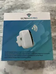 Ultra WIFI Pro ~ WiFi Repeater ~ Booster Repeater 300 Mbps ~ New ~ 1