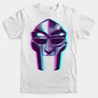 Metal Mask Hip Hop MF Doom Deep Fried Frenz DOOMsday Hoe Cakes All Caps T Shirt