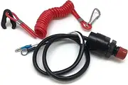 Boat Outboard Motor Kill Stop Switch Lanyard 87-97765M For Mercury Mercruiser Mariner Outboard 2/4-stroke Engine