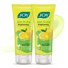 Joy Skin Fruits Lemon Face Wash 100ml x2 | Vitamin C | Brightening & Oil Control