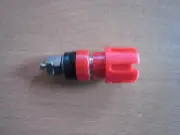 CLIFF ELECTRONIC COMPONENTS TP/65 RED & BLACK ASSEMBLED TERMINAL 4 MM