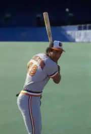 Ken Singleton 1977 3 Baltimore Orioles Baseball Old Photo