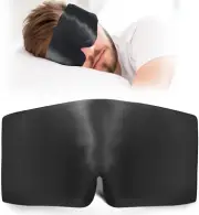 Beevines Silk Sleep Mask for Side Sleeper, 22 Momme Mulberry Silk Eye Mask, 1...