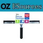 Rubber Blade 30cm Window Squeegee Washer Streak & Drip free cleaning