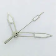 Silver Second Hand Green Lume Silver Trim Watch Hands for ETA2836/2846/2824/2846