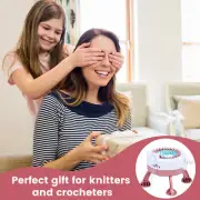 Knitting Machine 22 Needles Smart Weaving Machine Round Knitting Machines EmSPP