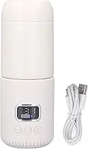 LeoLeoyy 400ml Cordless Heating Electric Kettle for Travel and Coffee, Consistent Temperature Tea Kettle One Cup, Kettle Automatic Shut Off, Small Personal Kettle, Portable Hot Water