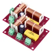 2Pcs 200W 3 Way Audio Speaker Crossover Treble + Midrange + Bass8838