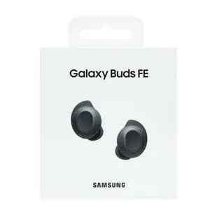 【SAMSUNG 三星】 Galaxy Buds FE 原廠真無線藍牙耳機 - 曜石黑 (SM-R400)(贈雙Type C線)