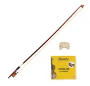Violin Bow, String Set, Bridge for replacement ~ 4/4 3/4 1/2 1/4 1/8 1/10 1/16