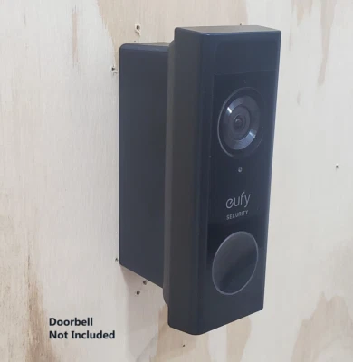 eufy Battery Video Doorbell C210 Wedge Custom spacer Mounting bracket 0.5"-4"