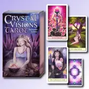Occult GOTHIC Gifts Crystal Vision Reading Tarot Card Set Learn Tarot Gothcore