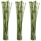 50 Pcs Artificial Flower Stem Office DIY Floral Decoration Plastic Rod