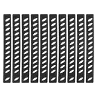 10Pcs Knife Edge Guards Blade Protector Plastic Knife Edge Cover Sleeves, Black