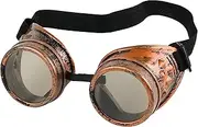 Skeleteen Steampunk Goggles Costume Accessories - Cyber Victorian Welding Glasses - 1 Piece