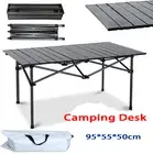95cm Camping Table Folding Aluminum Portable Picnic Outdoor Foldable BBQ Desk