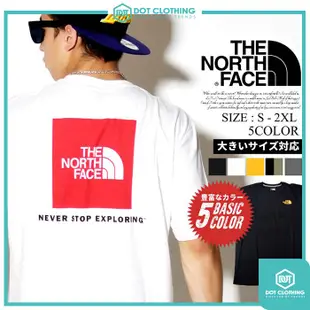 DOT聚點 The North Face TNF 短T 大方塊 大方框 北臉 綠迷彩 黑 白紅 黑橘 短袖 熱銷款