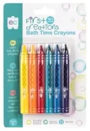 First Creation Bath Time Crayons 6p Kids Art Craft Fun Creative Play Learning