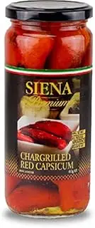 Siena Chargrilled Red Capsicum, 450 g