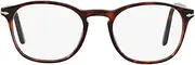 [Persol] PO3007V Square Prescription Eyeglass Frames