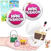 ZURU 5 Surprise Mini Brands Fashion Mystery Set - 2 Pack Series 1 Surprise Mini Fashion Toys Mystery Bundle with Tattoos, More | Mini Brands Fashion Series