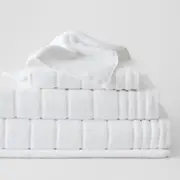 Sheridan Orson Towel Range - Bath Sheet in White Cotton