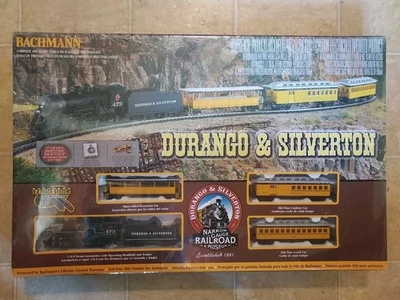 NEW Bachmann Durango & Silverton HO Electric Train Set E-Z Track System #00710