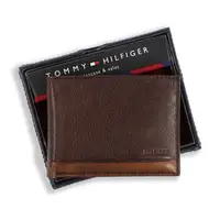 在飛比找PChome商店街優惠-美國百分百【全新真品】Tommy Hilfiger 真皮 皮