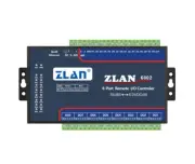 ZLAN6802 12/24V RS485 8 Channel DI/AI/DO Modbus I/O Module RTU P2P Dry Contact