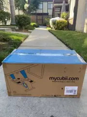 Cubii JR Under Desk Elliptical Royal blue Exercise Machine F3A2PUR