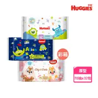 在飛比找momo購物網優惠-【HUGGIES 好奇】純水嬰兒濕巾迪士尼加厚型 70抽x1