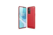 OnePlus 9 Pro Cover Red Brushed TPU Case - Case