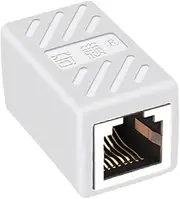 Coupler Set 5pcs Female to Female Cat6/cat5/cat7 Ethernet Cable Coupler Adapter Shielded Connector