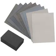Micro Mesh 9 Sanding Sheet Introductory Woodworkers Kit with a 2 inch by 3 inch