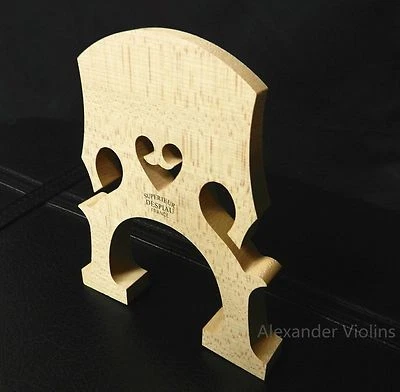 DESPIAU SUPERIEUR CELLO BRIDGE 1/2 SIZE (76MM)-GRADE D -FRENCH STYLE