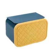 2Pcs Toilet Bathroom Tissue Box Toilet Shelf Tissue Box Without Punching Toilet Paper Shelf Waterproof Paper Tray