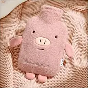 Hot Water Bag 1000Ml Cute Pig Bunny Hot Water Bottle Water-Filled Warm Water Bag Hot Compress Belly Size Plush Cute Baby Girl Warmer Bag Long Hot Water Bag (Size : 1000ml)