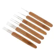 3pcs/lot Double Head Dreadlock Crochet Needle Hook Hair Extensions Weaving To:PW