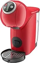 Krups KP3405 NESCAFÉ Dolce Gusto Genio S Plus Capsule Machine | Espresso Boost | Temperature Selection | Hot & Cold Drinks | 15 Bar Pump Pressure | 0.8 L Water Tank | 1500 W | Colour Red