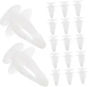 ULTECHNOVO 50pcs Car Door Panel Bumper Retainer Clips Automotive Wire Clips Set Plastic Fasteners Kit for Auto