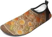 [BTCOWZRV] Water Shoes for Women Men Egg Cup Noodle Ramen Water Sports Shoes Slip-on Breathable Lightweight Athletic Aqua Sock