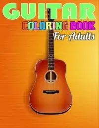 在飛比找博客來優惠-Guitar Coloring Book for Adult